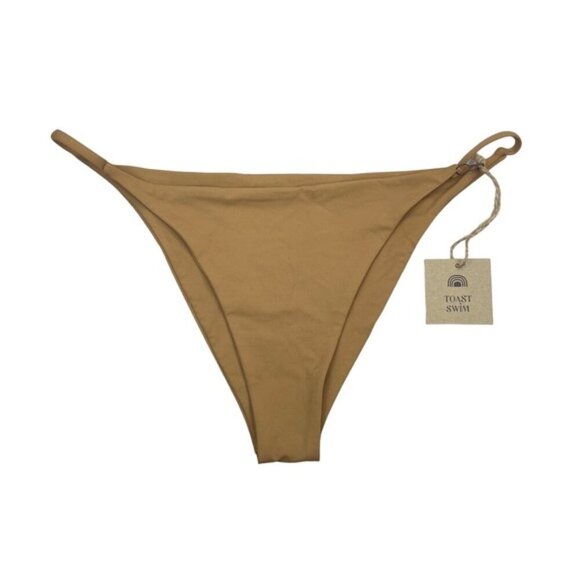 NWT TOAST SWIM String Bikini Bottom Sz XL Bronze - Picture 5 of 10